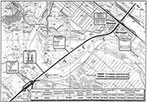 План входа моста-эстакады в трассу Волгоград–Астрахань.